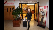 First Class Emirates Airline A380 Trip Report: New York City To Milan