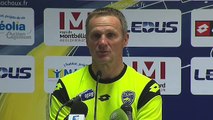 Réaction d'Albert Cartier après FC Sochaux-Montbéliard - Stade Brestois 29