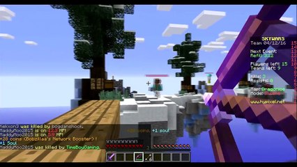 Minecraft TEAM SKYWARS #1: The one win wonder