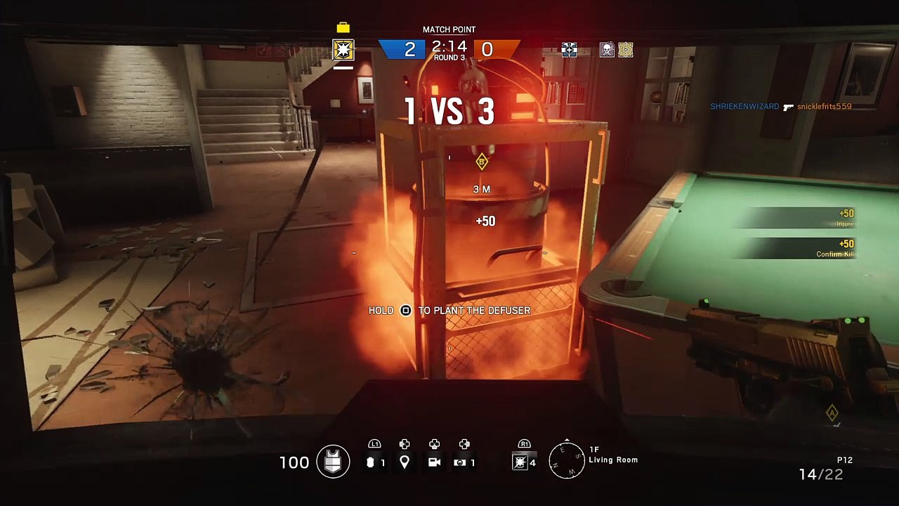 Tom Clancy's Rainbow Six® Siege another 1 vs 5