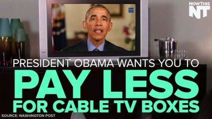 President Obama Wants To Change The Way Americans Rent Cable Boxes