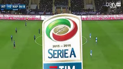 اهداف مباراة انتر ميلان ونابولي 2-0 كاملة ( الدوري الايطالي 2016 ) HD