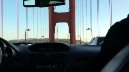 Driving over the Golden Gate Time Lapse!