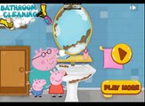 Peppa Pig Games   Peppa Pig Cleaning Bathroom – Peppa Pig Cleaning Games For Kids