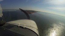 Short Field Landing Fishers Island and hold short in 700' - Flying Lesson Cessna 172
