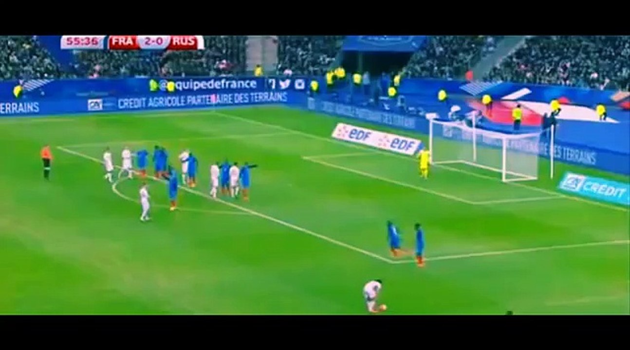 France vs Russia 4-2 Goals March 2016