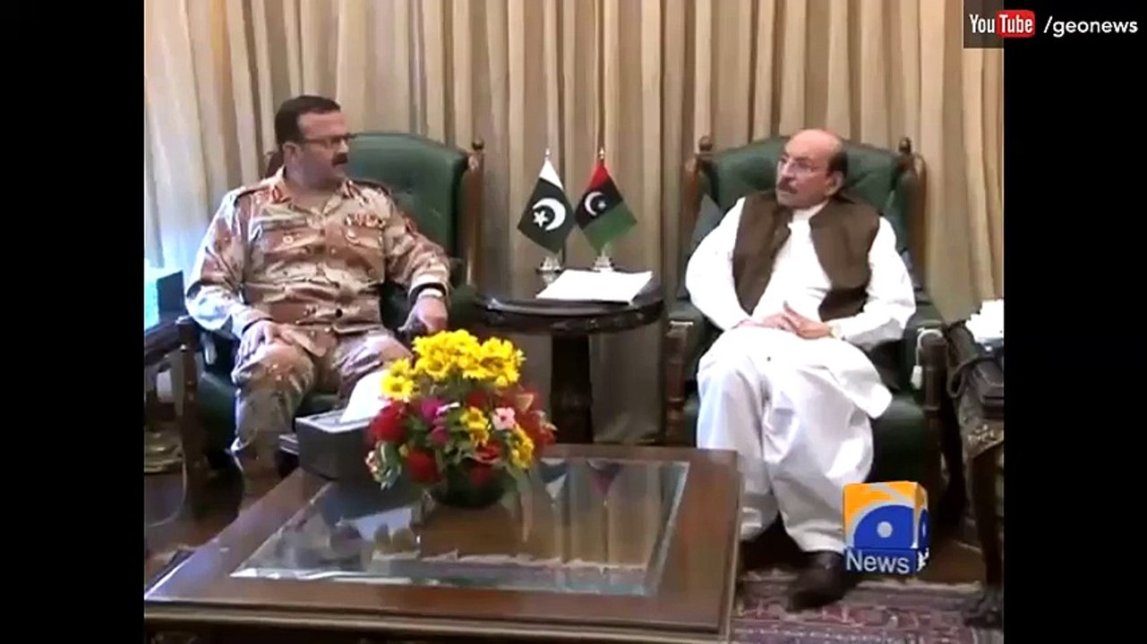 CM Sindh  DG Rangers decide to enhance border surveillance  16 April 2016