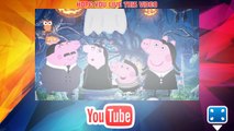 PEPPA PIG HALLOWEEN FAMILY FINGER  NURSERY RHYMES La Fiesta de Halloween en Casa de
