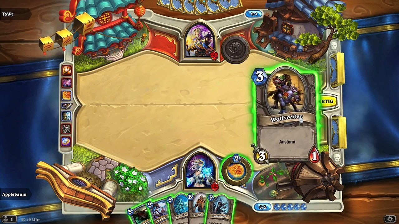 Hearthstone #001 - The return of the Feuerball - Let´s Play Hearthstone - Deutsch German