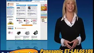Panasonic ET-LAL6510W Projector Lamp Twin Pack