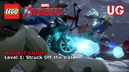 LEGO Marvel's Avengers - Level 1: Struck Off the List Minikits Guide