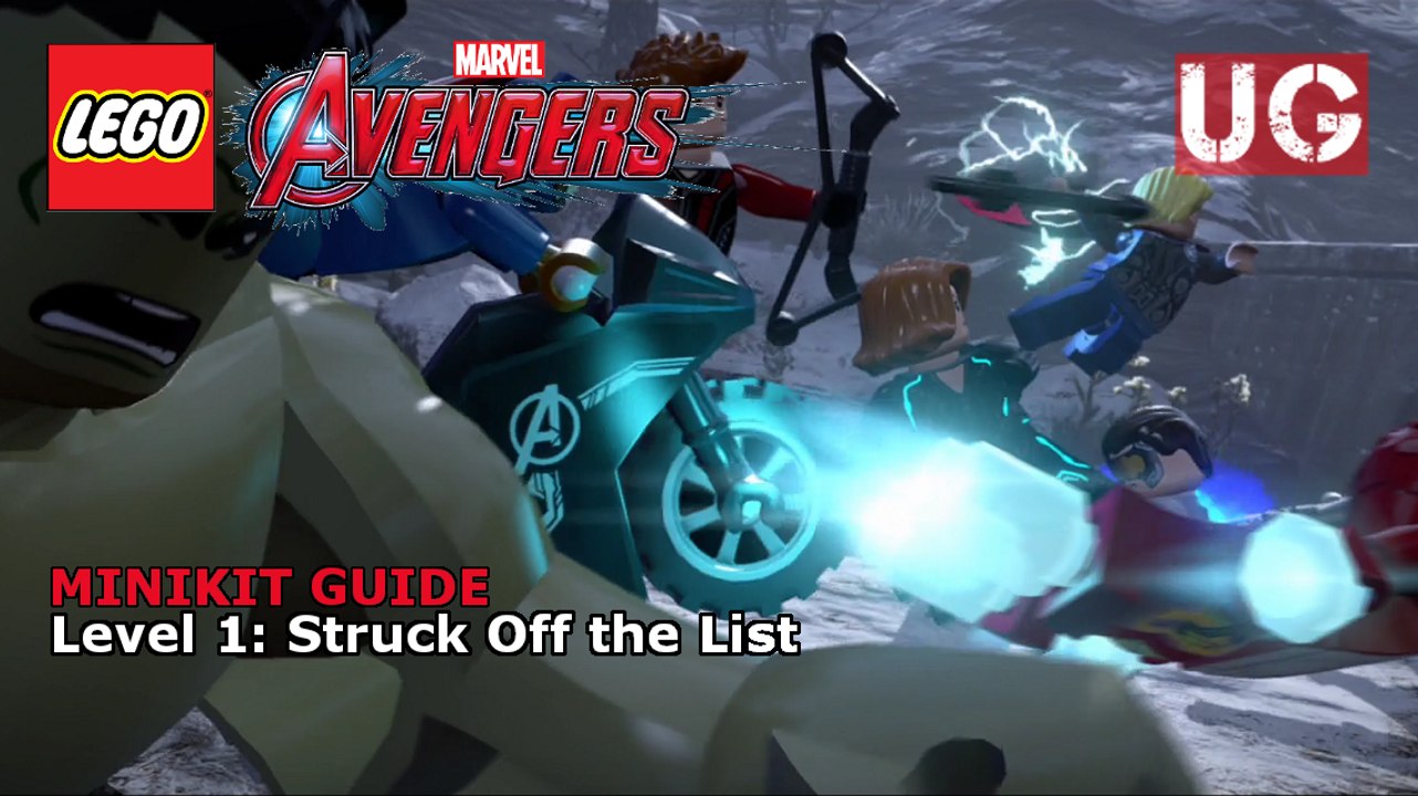 LEGO Marvel's Avengers - Level 1: Struck Off the List Minikits Guide -  video Dailymotion