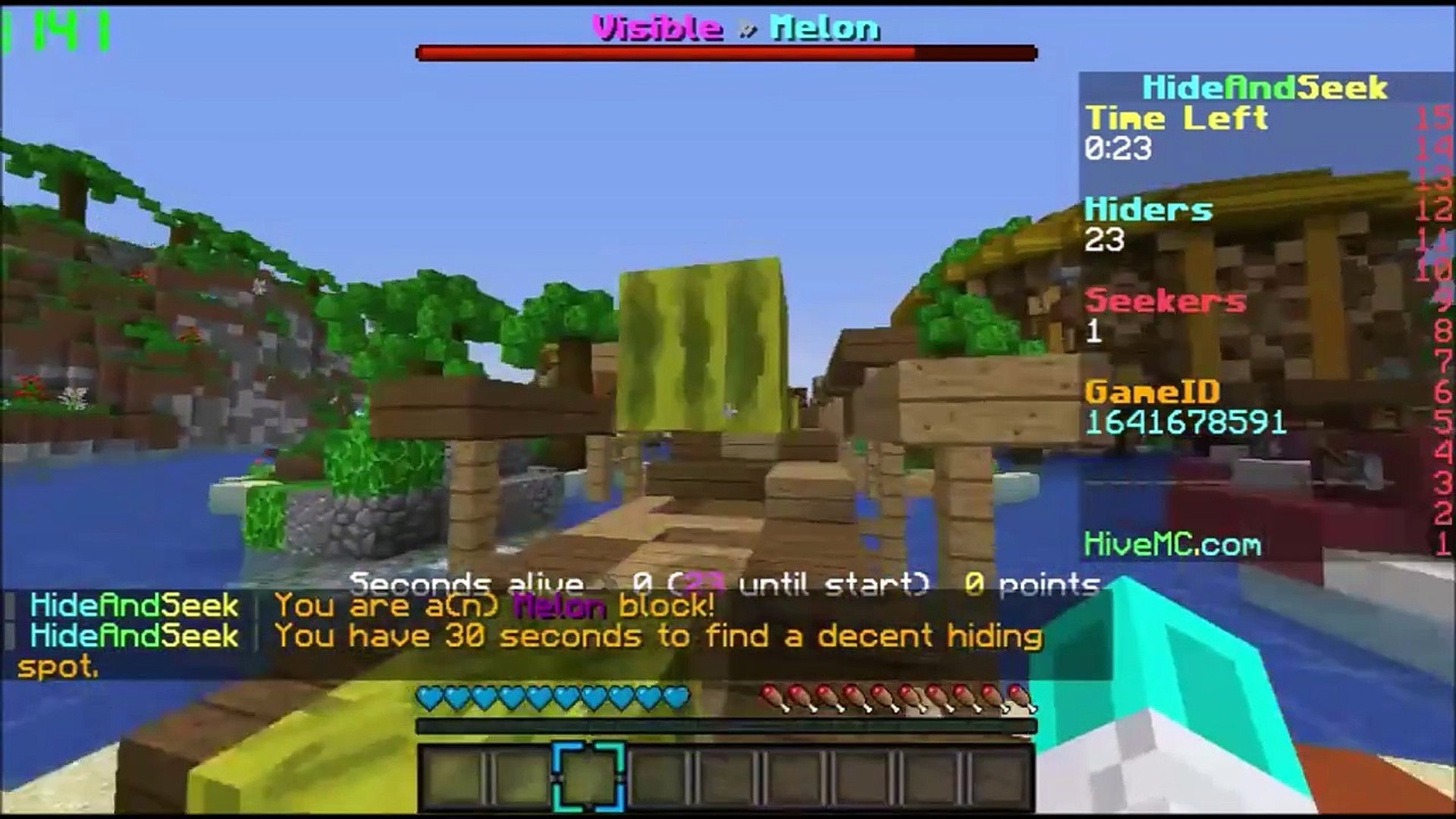 Fastest Death Ever Minecraft Hide N Seek 1 With Mustygamez Video Dailymotion