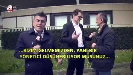 A Haber Muhabirin Alman ZDF Kanalı Önünde Yaptığı Komedi Haber