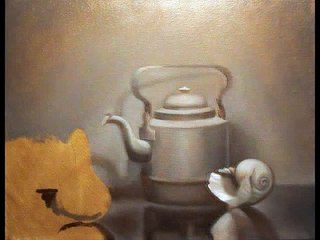 Underpainting Techniques - Demonstration Four - Copper Pot