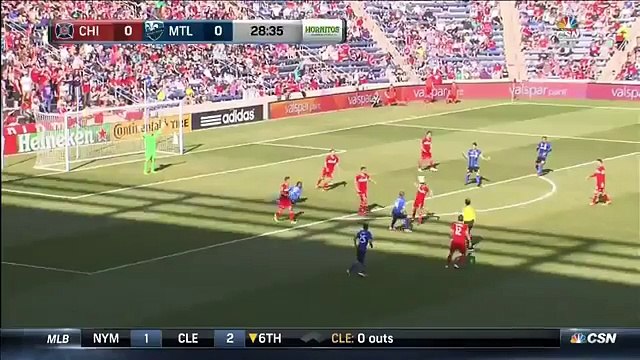 Kennedy Igboananike Goal HD - Chicago Fire 1-0 Montreal Impact - 16-04-2016 MLS