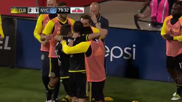 Justin Meram Goal HD - Columbus Crew SC 3-1 New York City FC - 16-04-2016 MLS