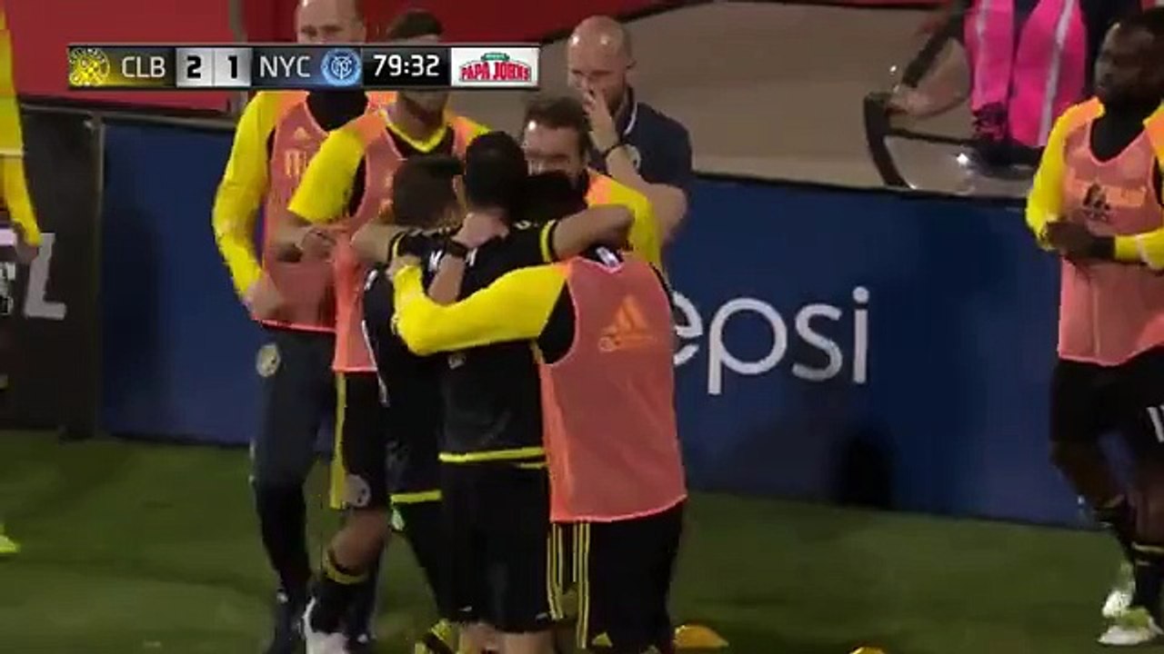 Justin Meram Goal HD - Columbus Crew SC 3-1 New York City FC  - 16-04-2016 MLS