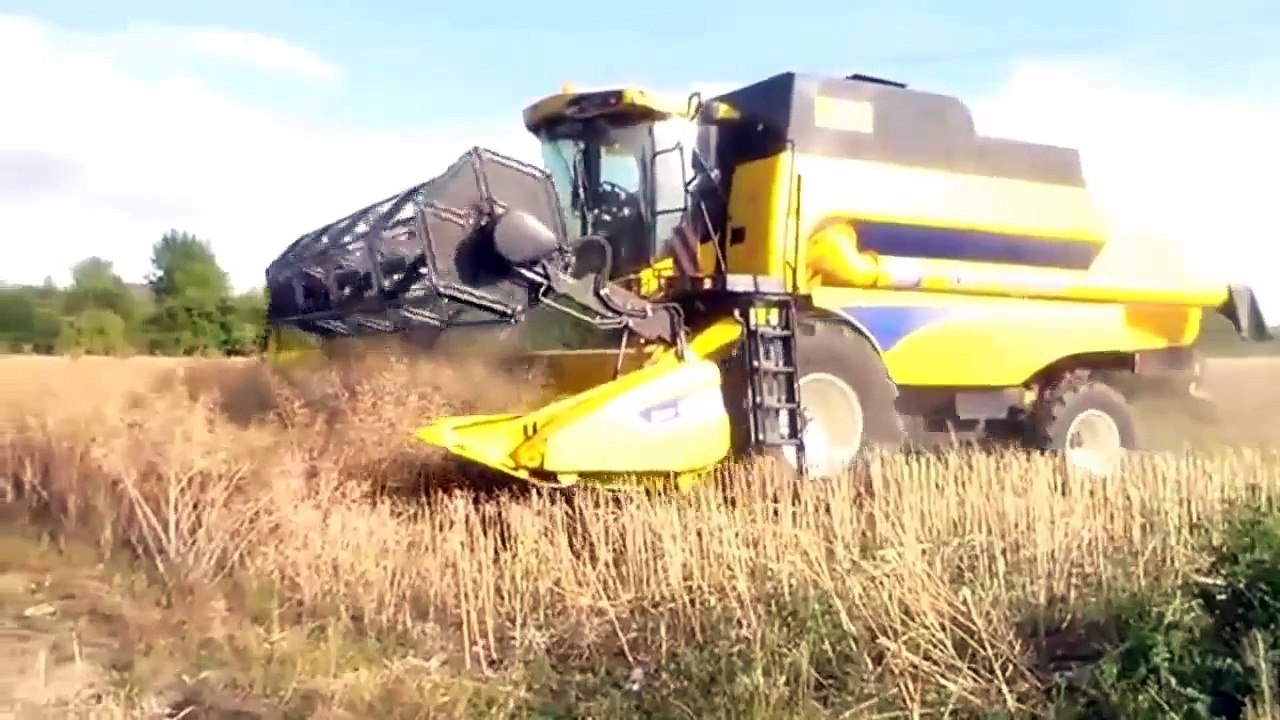 awesome modern farming technology in compilation, tractors working on the farm
