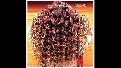HOW TO DO SPIRAL CURLS _ CURLING WAND HAIR TUTORIAL - Braidsandstyles12 - YouTube