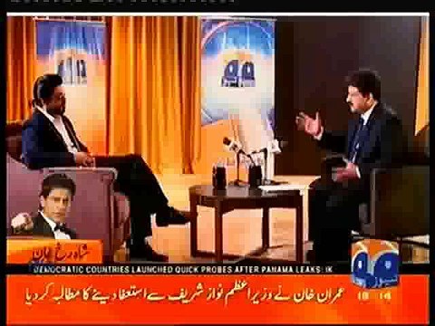 Shahrukh Khan Interview With Hamid Mir .. FAN Movie Promotion - Geo News