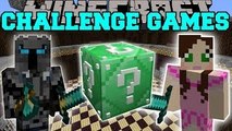 Minecraft PopularMMOs: PAT AND JEN EMERALD SUPER LUCKY BLOCK CHALLENGE GAMES