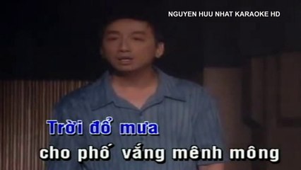 Karaoke Mưa Đêm Tỉnh Nhỏ Trường Vũ Beat Chuẩn