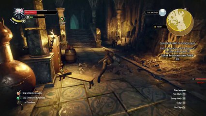 WITCHER 3 DEATH MARCH! WALKTHROUGH 113 - SCAVENGER HUNT CAT SCHOOL GEAR MAD KIYAN BOSS
