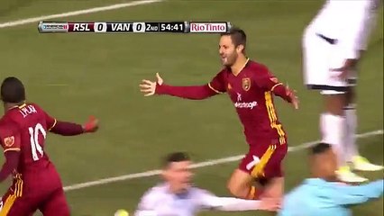 Burrito Martinez Goal HD - Real Salt Lake 1-0 Vancouver Whitecaps FC  - 16-04-2016 MLS