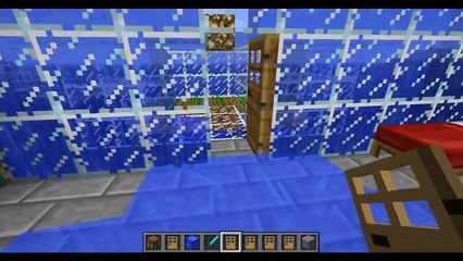 PopularMMOs Jen and Pat Minecraft Mod Showcase   Instant Underwater House   Mod Review