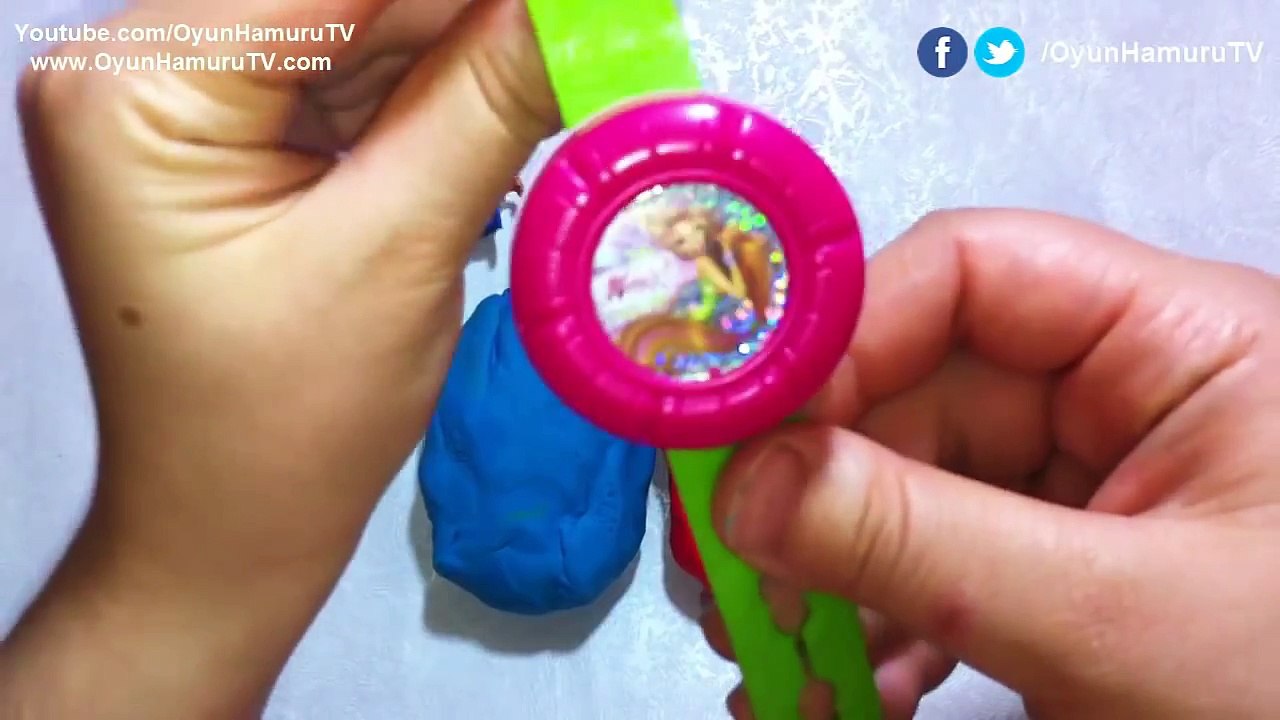 Oyun Hamurundan 4 Sürpriz Yumurta Açımı ★ Sürpriz Winx Oyuncak!