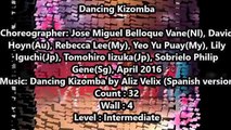 Dancing Kizomba Line dance (By Jose Miguel Belloque Vane, David Hoyn, Rebecca Lee)