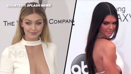 BOOB TALK: Kendall BRALESS, TOPLESS | Talks BOOB SIZE With Gigi Hadid