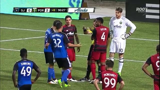Wondolowski Penalty Goal HD - Portland Timbers 2-1 San Jose Earthquakes - 16-04-2016 MLS