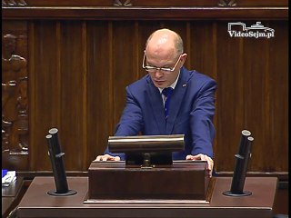 Poseł Waldemar Andzel - Oświadczenie z dnia 13 kwietnia 2016 roku.