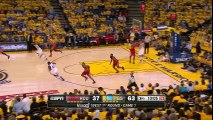 Klay Thompson One-Handed Dunk   Rockets vs Warriors   Game 1   April 16, 2016   NBA Playoffs 2016