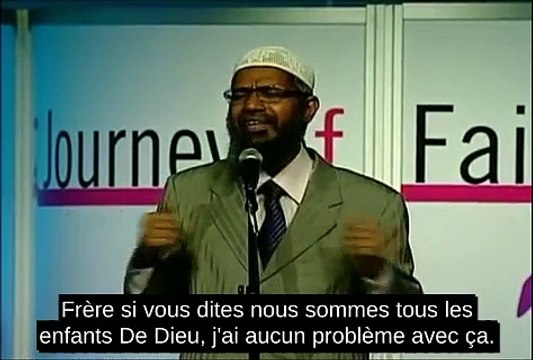 Zakir Naik- Pourquoi Jésus n'est pas fils de Dieu? Chrétien se converit Après la réponse