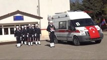 Şırnak' Ta Şehit Polis İçin Uğurlama Töreni