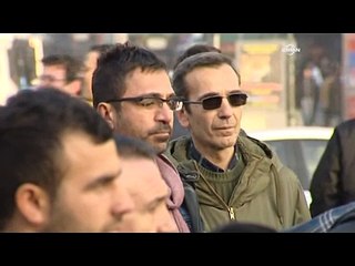 Kadınlar eylem yaptı, erkekler cep telefonuna kaydetti
