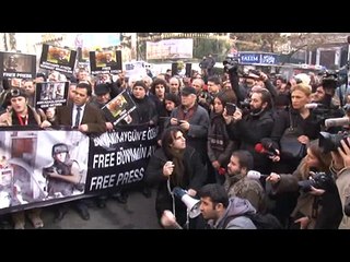 Meslektaşları Bünyamin Aygün için yürüdü