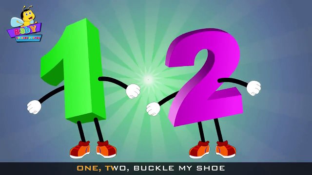 one two buckle my shoe nursery rhymes, kids rhymes, songs