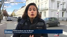 Référendum sur le Brexit: la campagne officielle démarre