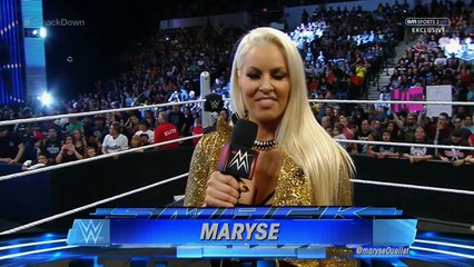 Maryse, The Miz, Zack Ryder and Baron Corbin Segment