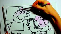 ✔ СВИНКА ПЕППА раскраска для детей новая серия PEPPA PIG NEW 2016 развивающие видео для де