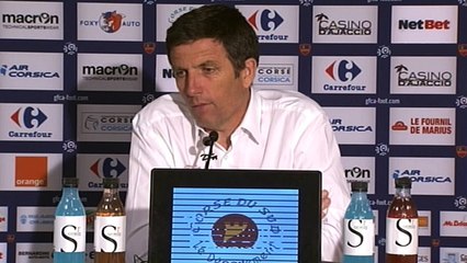 Gazélec Ajaccio 2-4 Lille OSC : les réactions de T. Laurey & Frédéric Antonetti