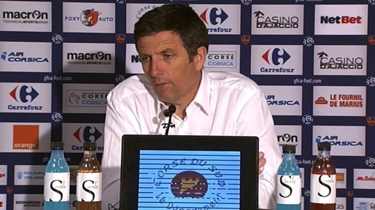 Gazélec Ajaccio 2-4 Lille OSC : les réactions de T. Laurey & Frédéric Antonetti