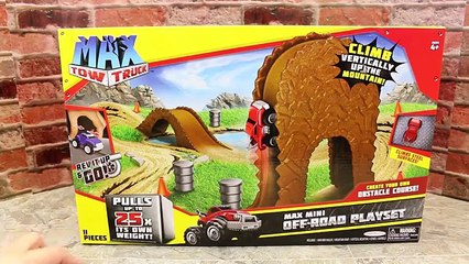 Max Tow Truck Toy Review Testing Truck Toys Strength by Dragging Teenage Mutant Ninja Turtles