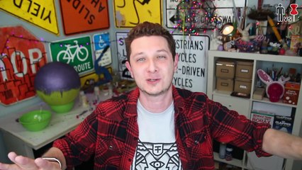 DIY GIANT Glow In The Dark GALAXY Glitter Bowl - Man Vs Pin #86