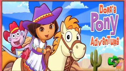 Dora lexploratrice en francais Poney aventure de jeu 2016