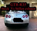 GTR Stock vs Stillen exhaust.wmv